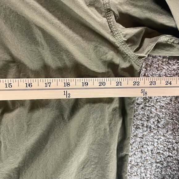 Cricket Shirt Womens Medium Green Long Sleeve Button Up Pockets Southwestern VTG - Picture 10 of 14